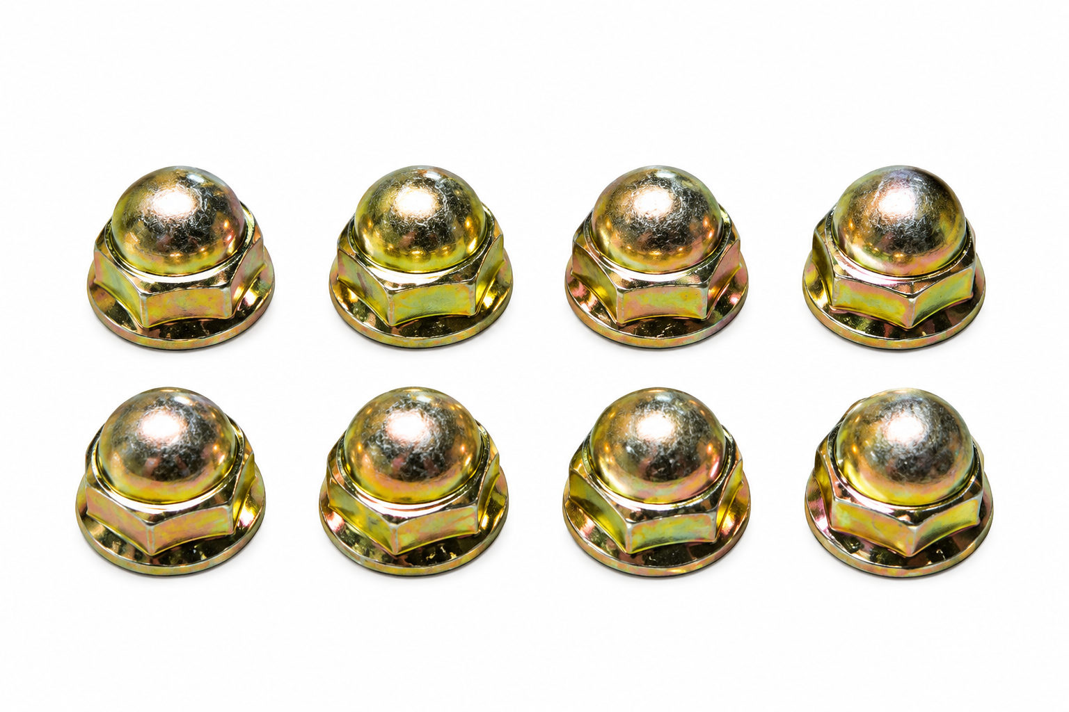 RestoTuner Yellow Zinc B/D/H/K Series Cylinder Head Cover Nuts